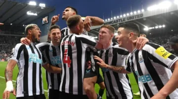 ثنائية مبكرة.. نيوكاسل يتقدم على قرة باغ في أبطال أوروبا